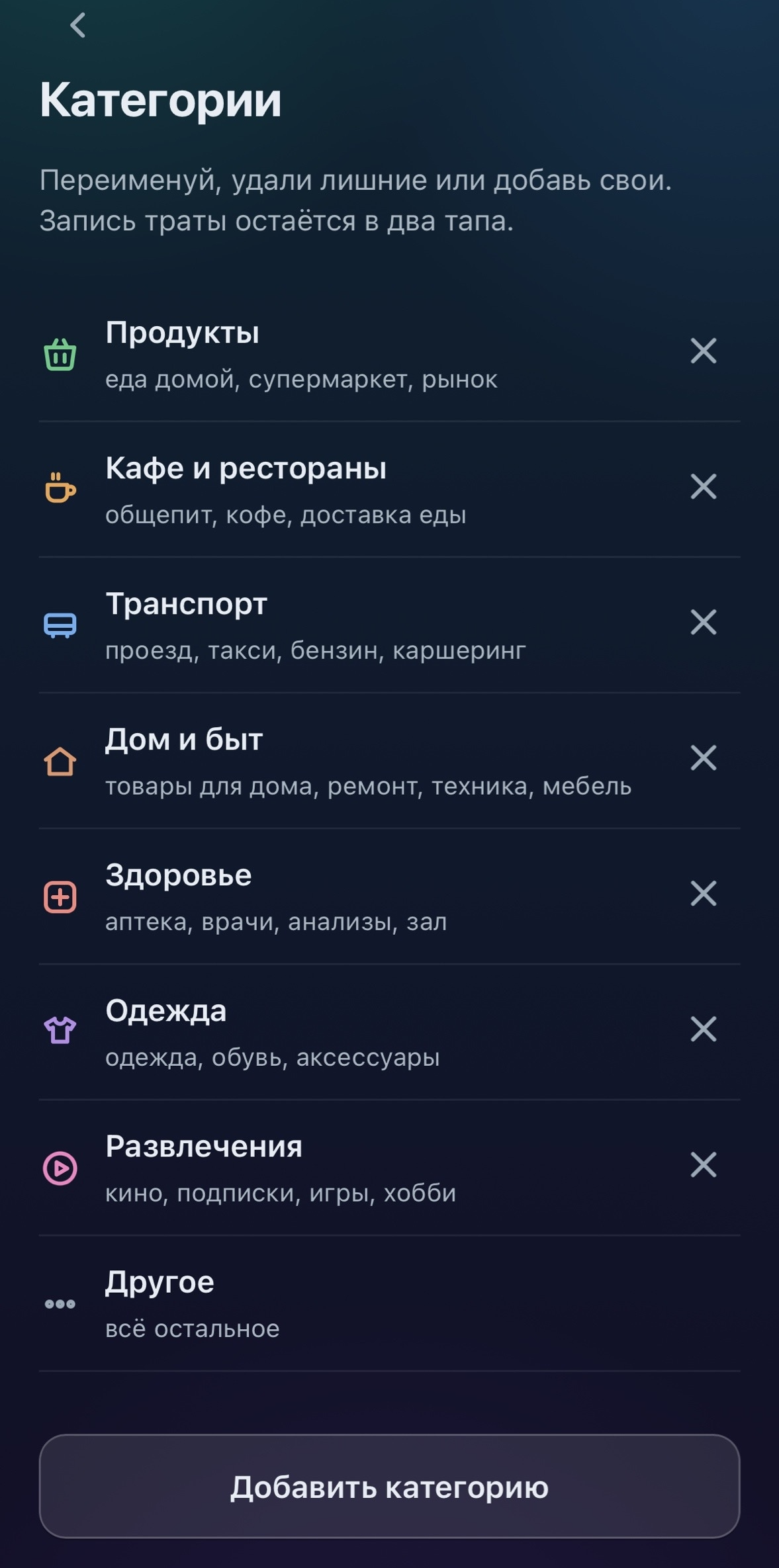 Категории
